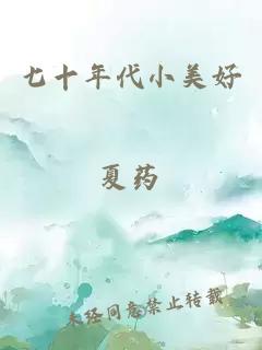 七十年代小美好